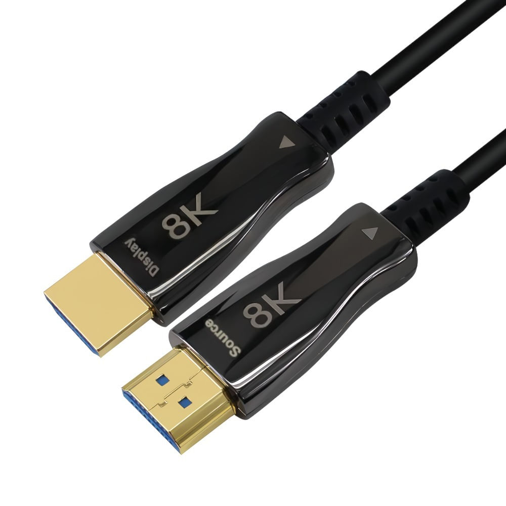 Cabo HDMI Fibra Óptica 2.1 8K 30,0 Metros Cabo HDMI Fibra Óptica 2.1 8K 30 Metros